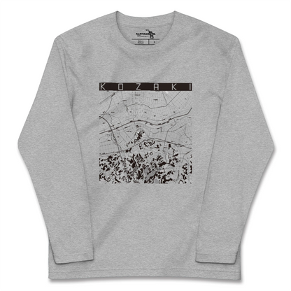 【神崎（千葉県）】地図柄ロングスリーブTシャツ