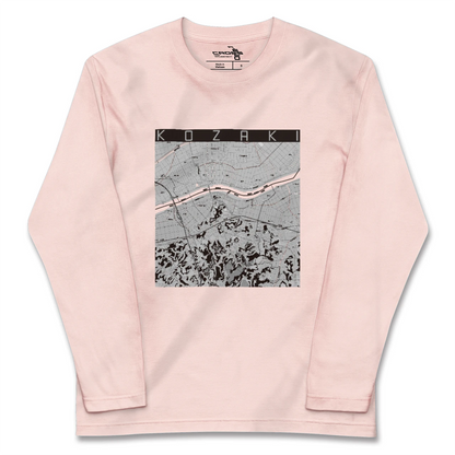 【神崎（千葉県）】地図柄ロングスリーブTシャツ