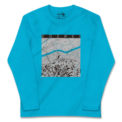 【神崎（千葉県）】地図柄ロングスリーブTシャツ