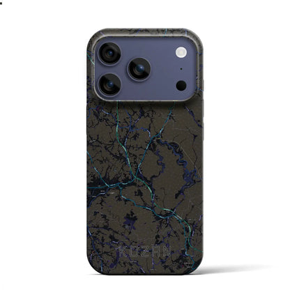 【甲山（広島県）】地図柄iPhoneケース（バックカバータイプ）