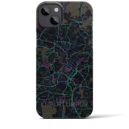 【クアラルンプール（マレーシア）】地図柄iPhoneケース（バックカバータイプ）