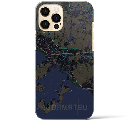 【下松（山口県）】地図柄iPhoneケース（バックカバータイプ）