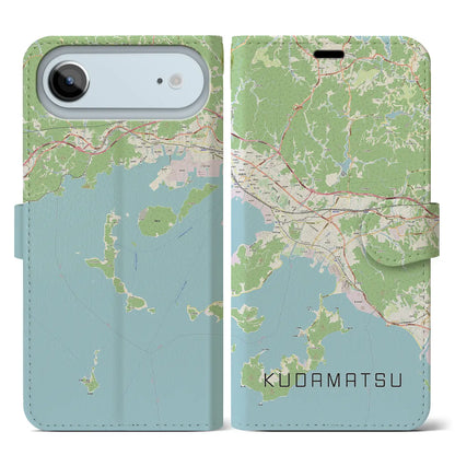 【下松（山口県）】地図柄iPhoneケース（手帳タイプ）