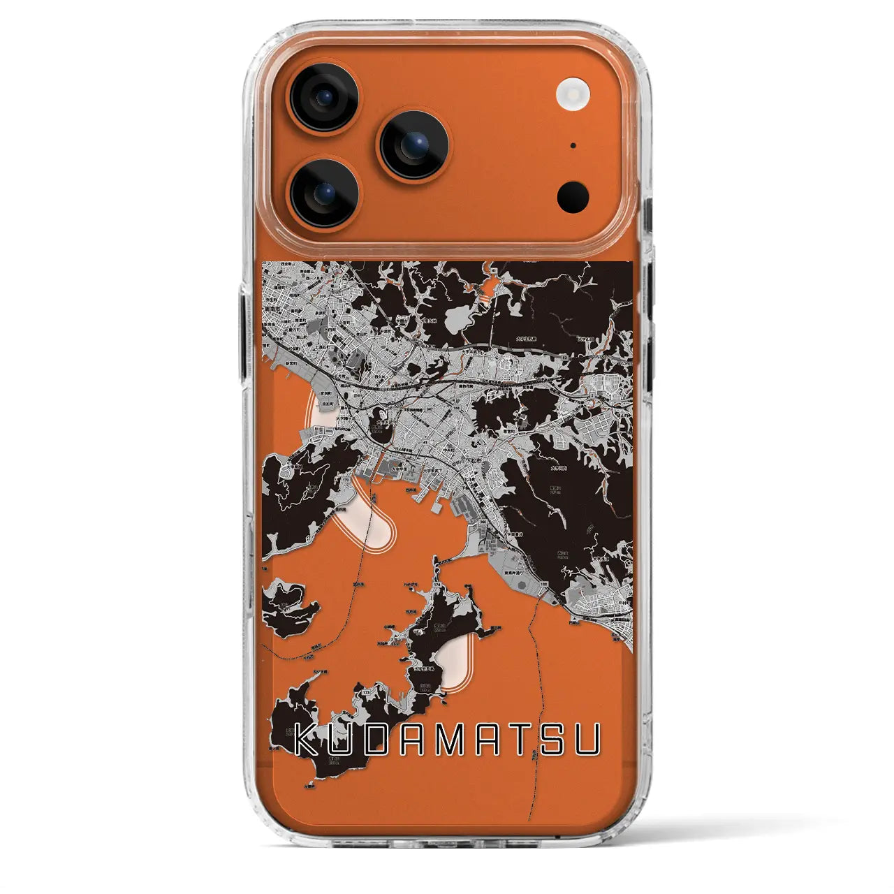 【下松（山口県）】地図柄iPhoneケース（MagSafeタイプ）