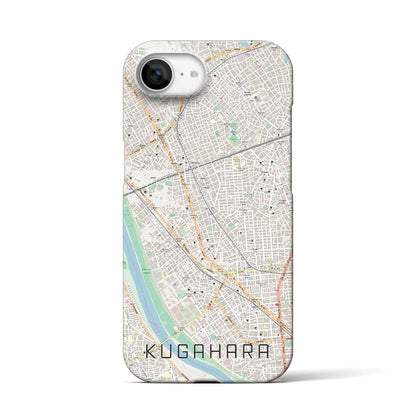 【久が原（東京都）】地図柄iPhoneケース（バックカバータイプ）