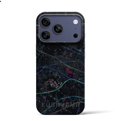 【久我山（東京都）】地図柄iPhoneケース（バックカバータイプ）