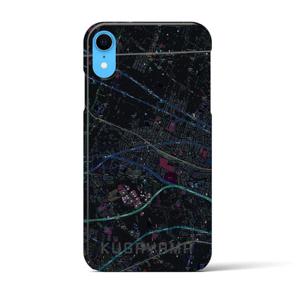 【久我山（東京都）】地図柄iPhoneケース（バックカバータイプ）