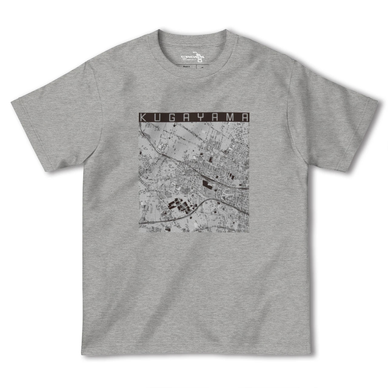 【久我山（東京都）】地図柄ヘビーウェイトTシャツ