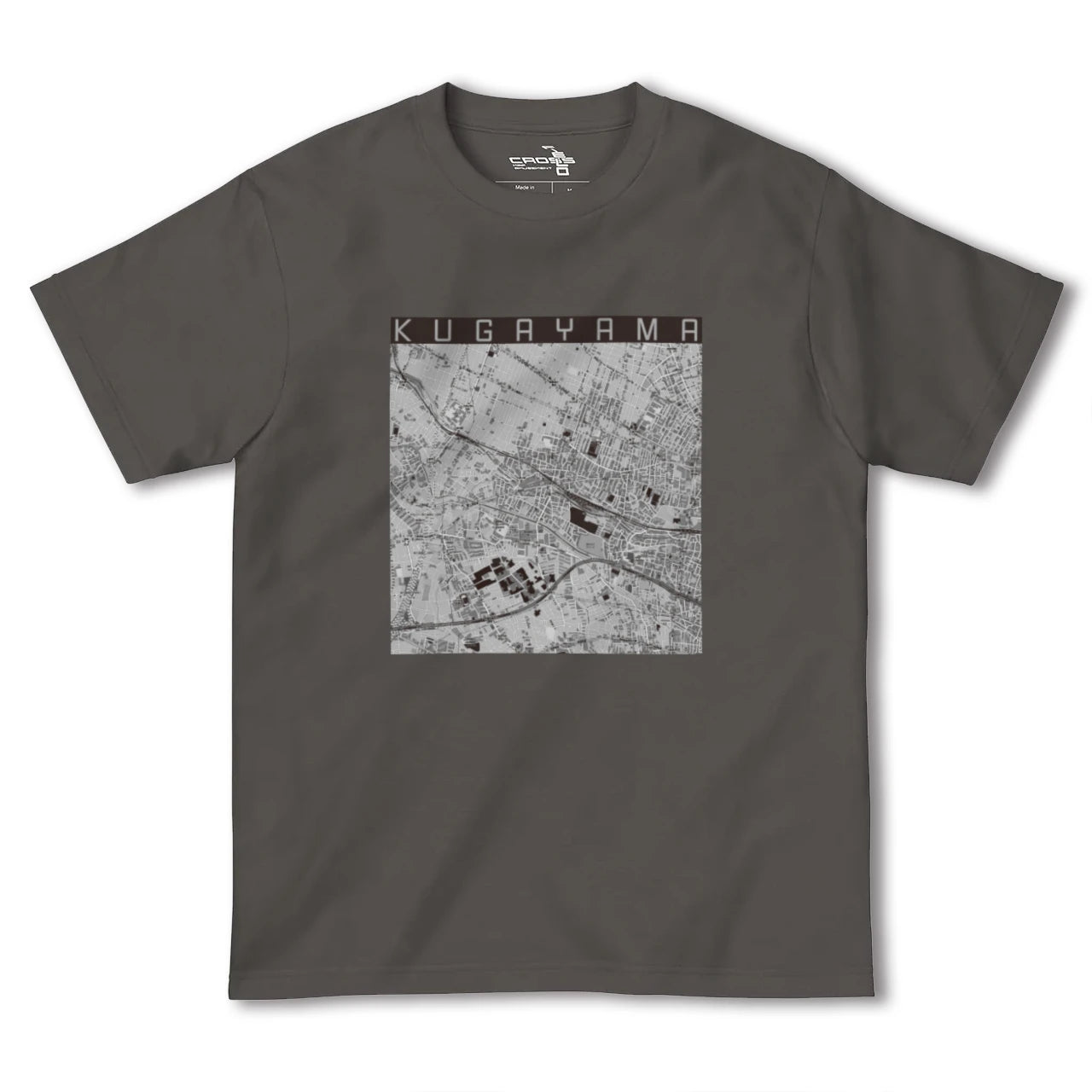 【久我山（東京都）】地図柄ヘビーウェイトTシャツ