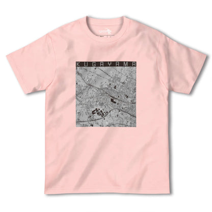 【久我山（東京都）】地図柄ヘビーウェイトTシャツ