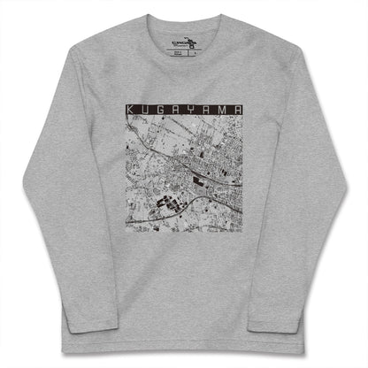 【久我山（東京都）】地図柄ロングスリーブTシャツ
