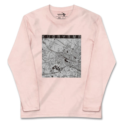 【久我山（東京都）】地図柄ロングスリーブTシャツ