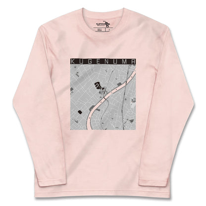 【鵠沼（神奈川県）】地図柄ロングスリーブTシャツ