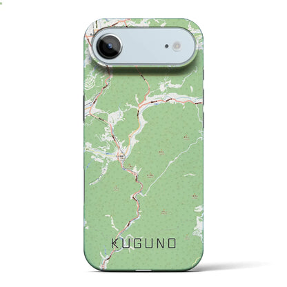 【久々野（岐阜県）】地図柄iPhoneケース（バックカバータイプ）