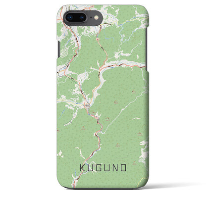 【久々野（岐阜県）】地図柄iPhoneケース（バックカバータイプ）