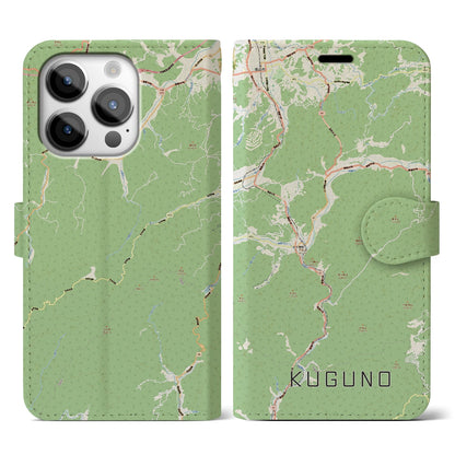 【久々野（岐阜県）】地図柄iPhoneケース（手帳タイプ）