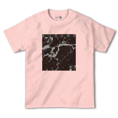 【久々野（岐阜県）】地図柄ヘビーウェイトTシャツ