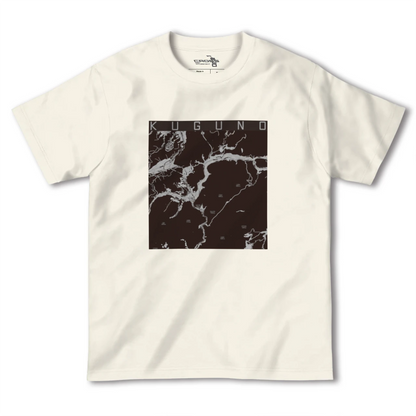 【久々野（岐阜県）】地図柄ヘビーウェイトTシャツ