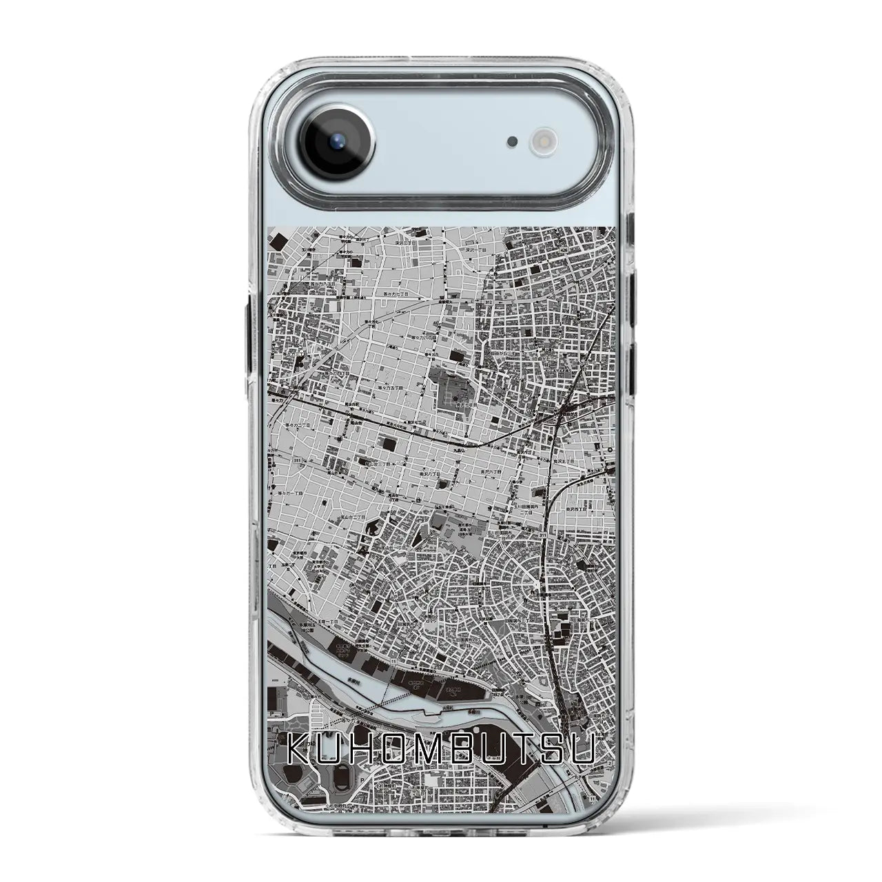 【九品仏（東京都）】地図柄iPhoneケース（MagSafeタイプ）