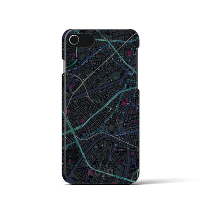 【九条（大阪府）】地図柄iPhoneケース（バックカバータイプ）