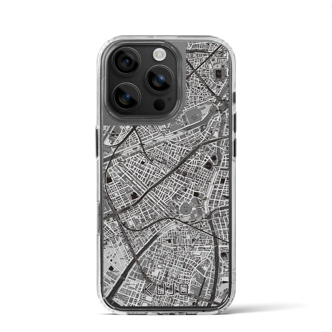 【九条（大阪府）】地図柄iPhoneケース（MagSafeタイプ）