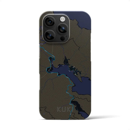 【九鬼（三重県）】地図柄iPhoneケース（バックカバータイプ）