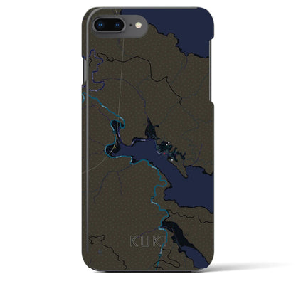 【九鬼（三重県）】地図柄iPhoneケース（バックカバータイプ）