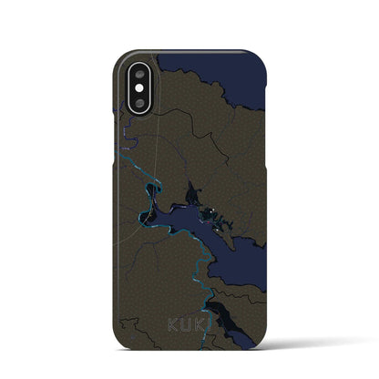 【九鬼（三重県）】地図柄iPhoneケース（バックカバータイプ）