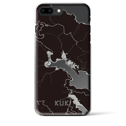 【九鬼（三重県）】地図柄iPhoneケース（クリアタイプ）