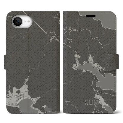 【九鬼（三重県）】地図柄iPhoneケース（手帳タイプ）