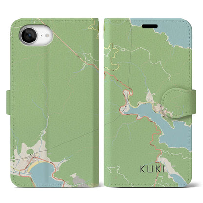 【九鬼（三重県）】地図柄iPhoneケース（手帳タイプ）