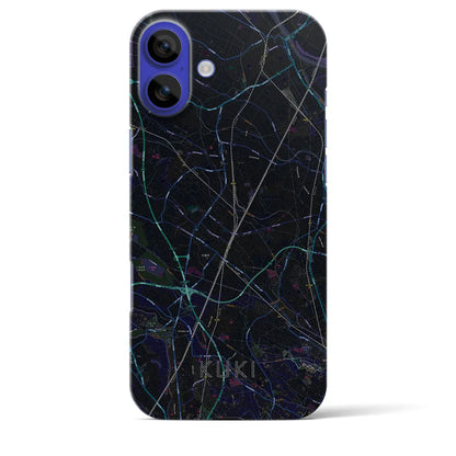 【久喜（埼玉県）】地図柄iPhoneケース（バックカバータイプ）