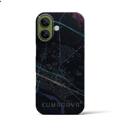 【熊谷（埼玉県）】地図柄iPhoneケース（バックカバータイプ）