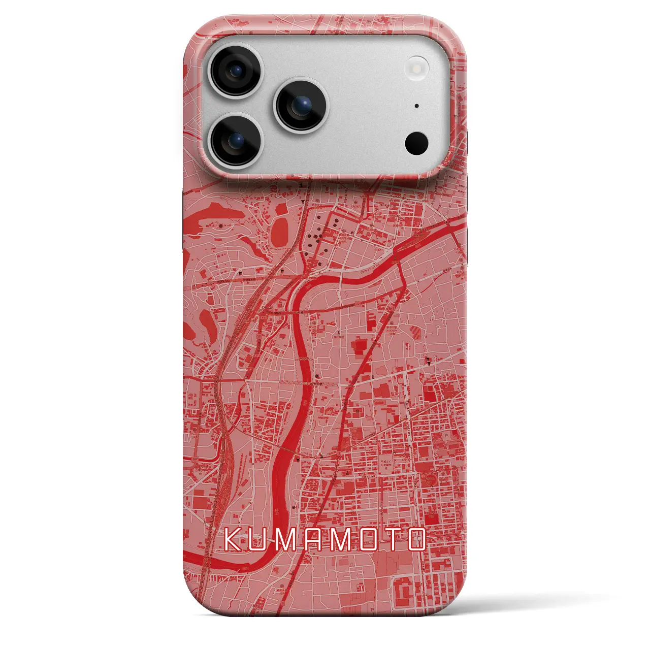 【初売り限定 熊本（熊本県）】初売り限定iPhoneケース（バックカバータイプ）レッド・iPhone 17 Pro Max 用