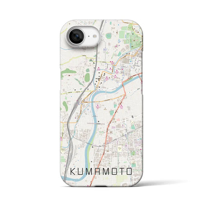 【熊本（熊本県）】地図柄iPhoneケース（バックカバータイプ）