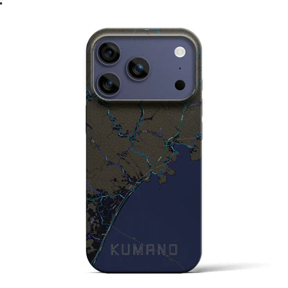 【熊野（三重県）】地図柄iPhoneケース（バックカバータイプ）