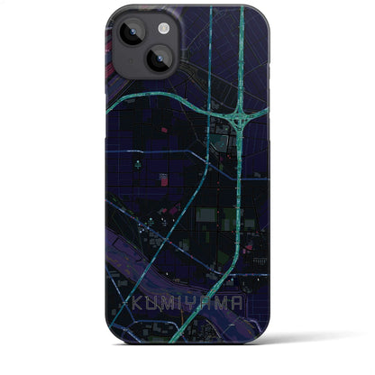 【久御山（京都府）】地図柄iPhoneケース（バックカバータイプ）