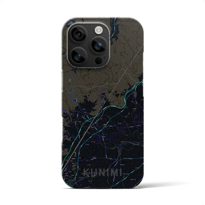 【国見（福島県）】地図柄iPhoneケース（バックカバータイプ）