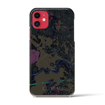 【国見（宮城県）】地図柄iPhoneケース（バックカバータイプ）