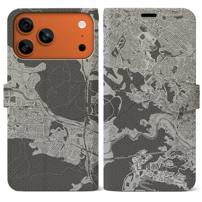 【国見（宮城県）】地図柄iPhoneケース（手帳タイプ）