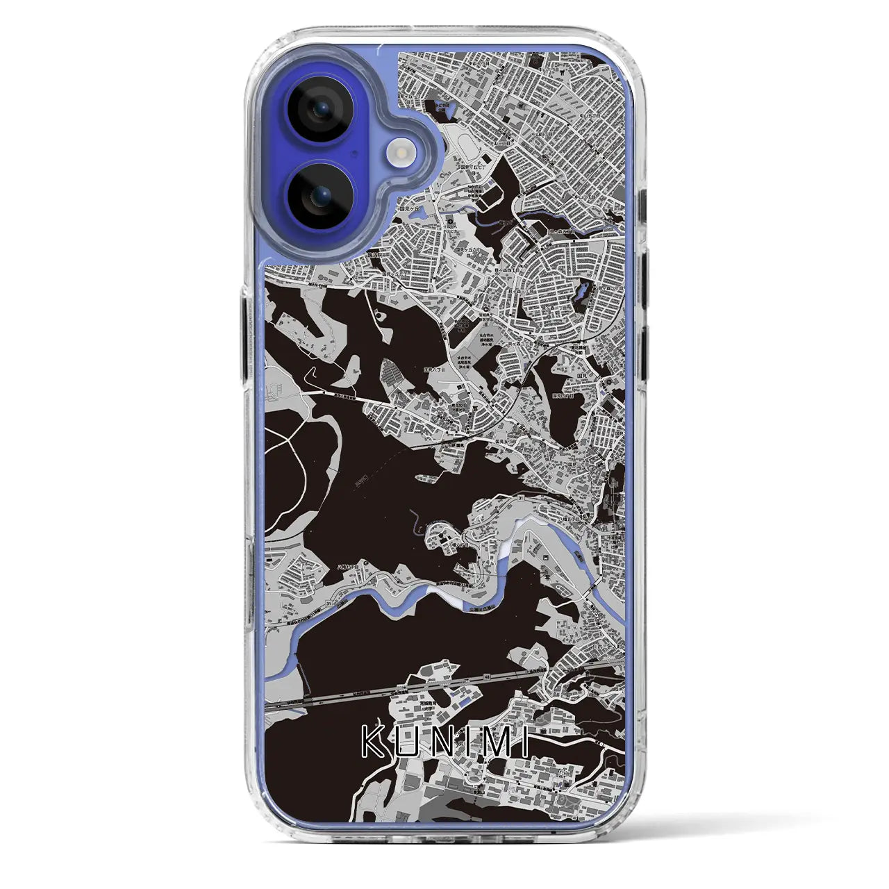 【国見（宮城県）】地図柄iPhoneケース（MagSafeタイプ）