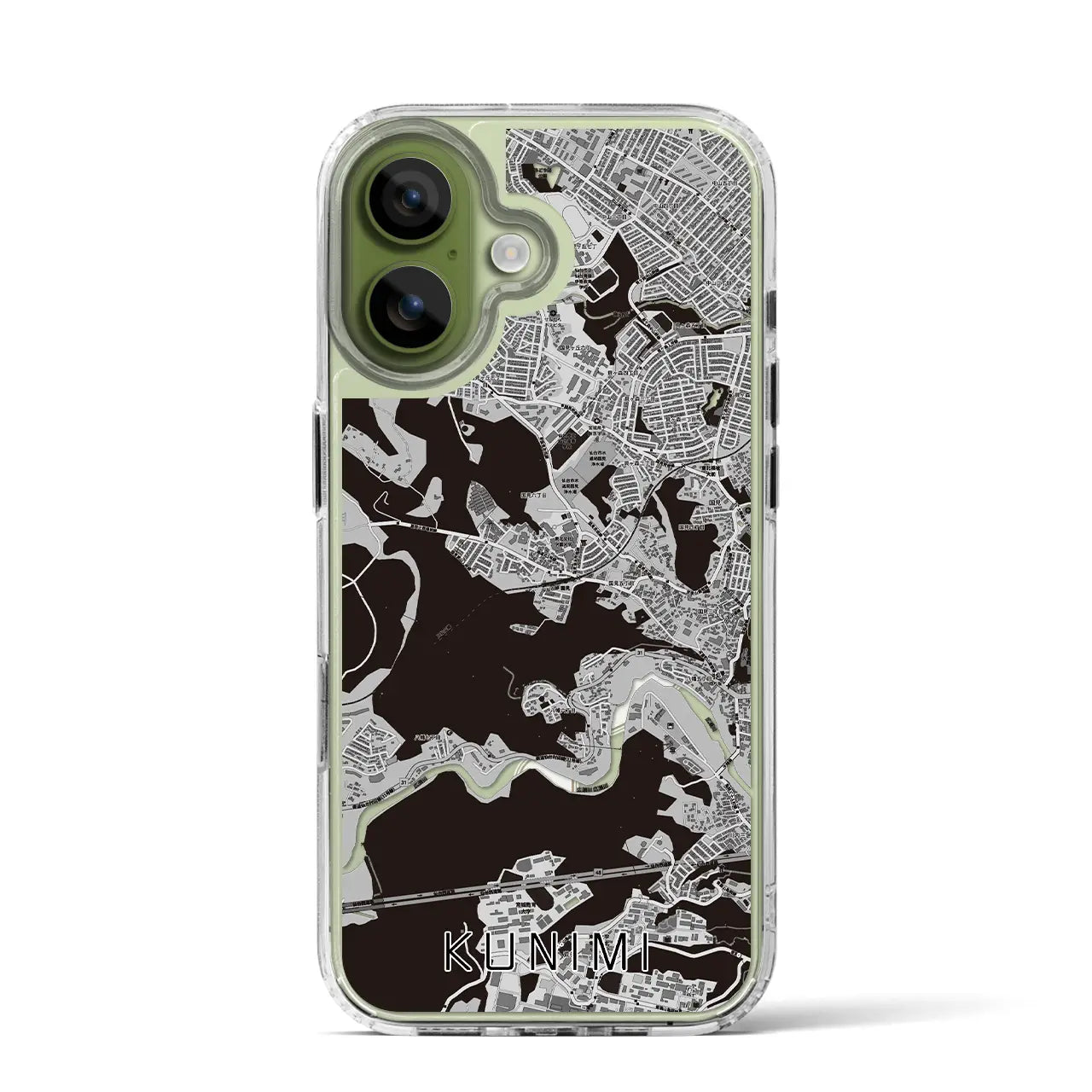 【国見（宮城県）】地図柄iPhoneケース（MagSafeタイプ）