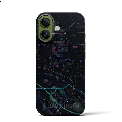 【国立（東京都）】地図柄iPhoneケース（バックカバータイプ）