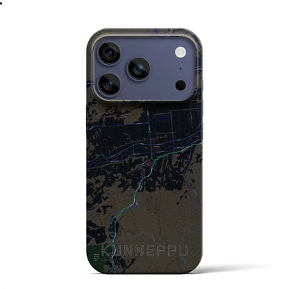 【訓子府（北海道）】地図柄iPhoneケース（バックカバータイプ）