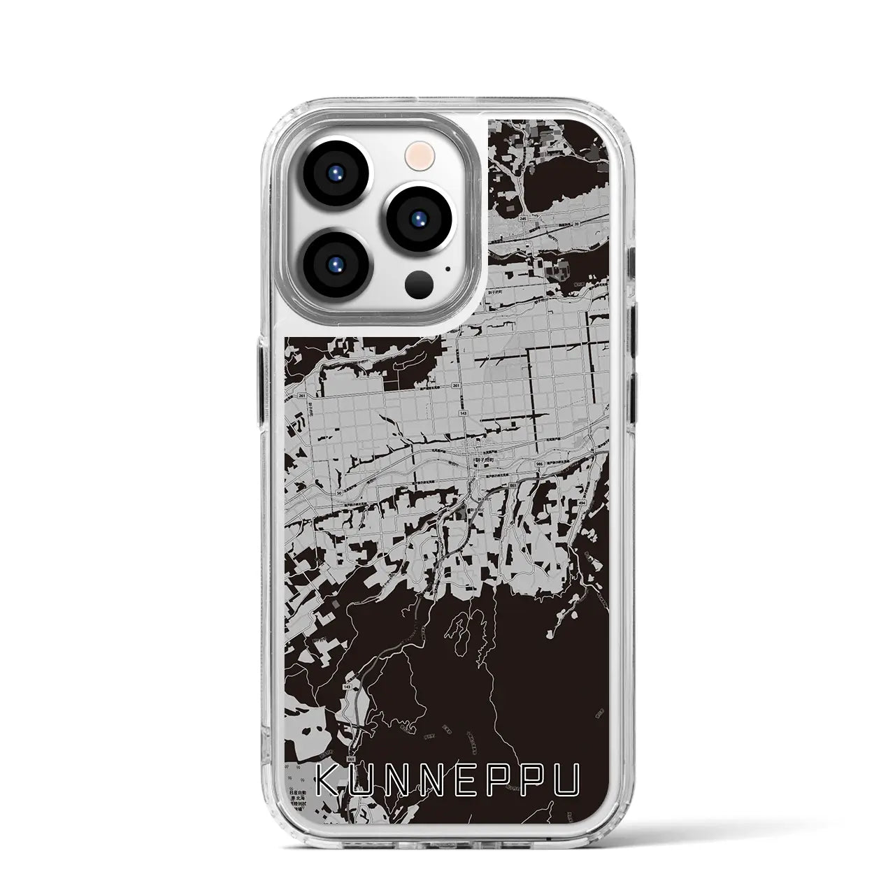 【訓子府（北海道）】地図柄iPhoneケース（MagSafeタイプ）