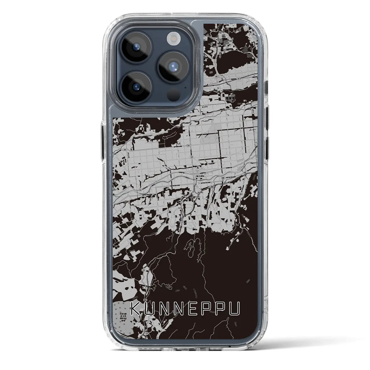 【訓子府（北海道）】地図柄iPhoneケース（MagSafeタイプ）