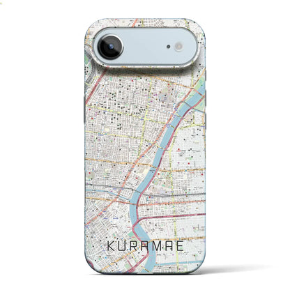 【蔵前（東京都）】地図柄iPhoneケース（バックカバータイプ）