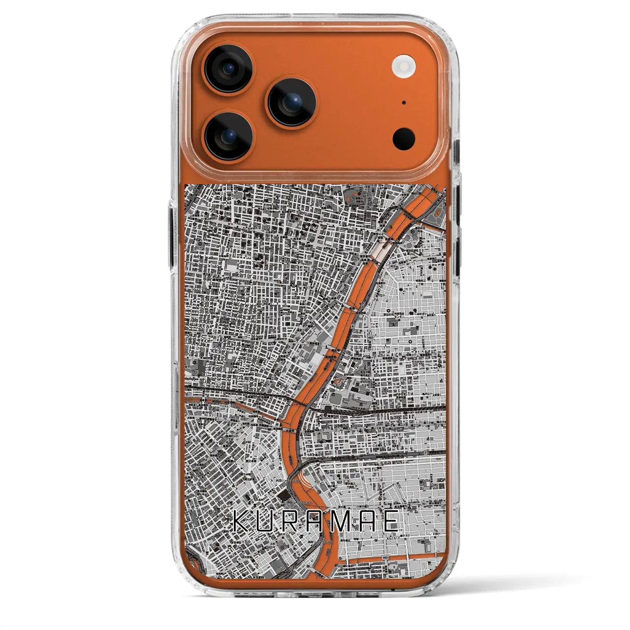 【蔵前（東京都）】地図柄iPhoneケース（MagSafeタイプ）