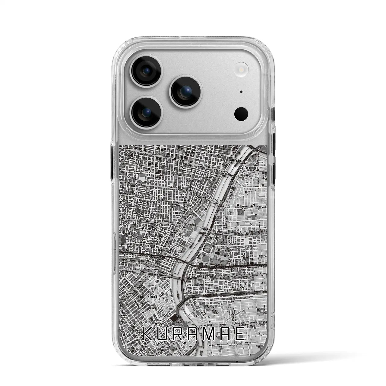 【蔵前（東京都）】地図柄iPhoneケース（MagSafeタイプ）