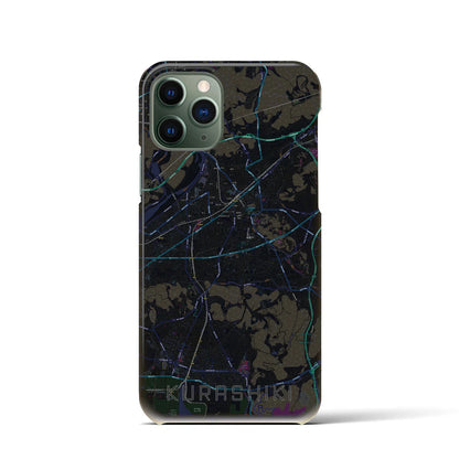 【倉敷（岡山県）】地図柄iPhoneケース（バックカバータイプ）